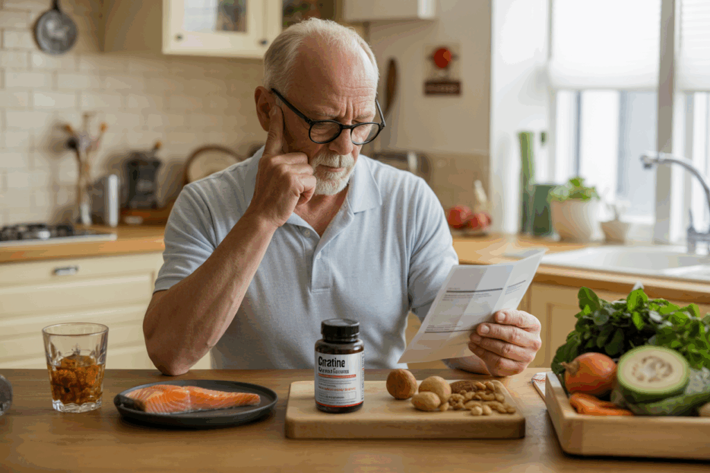 Considerations of Creatine Supplementation as you age.