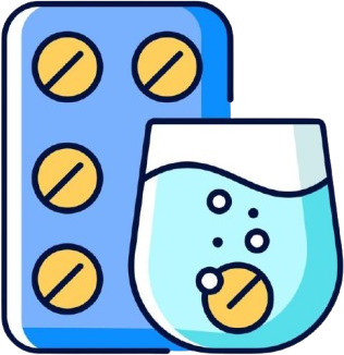 Easy effervescent format