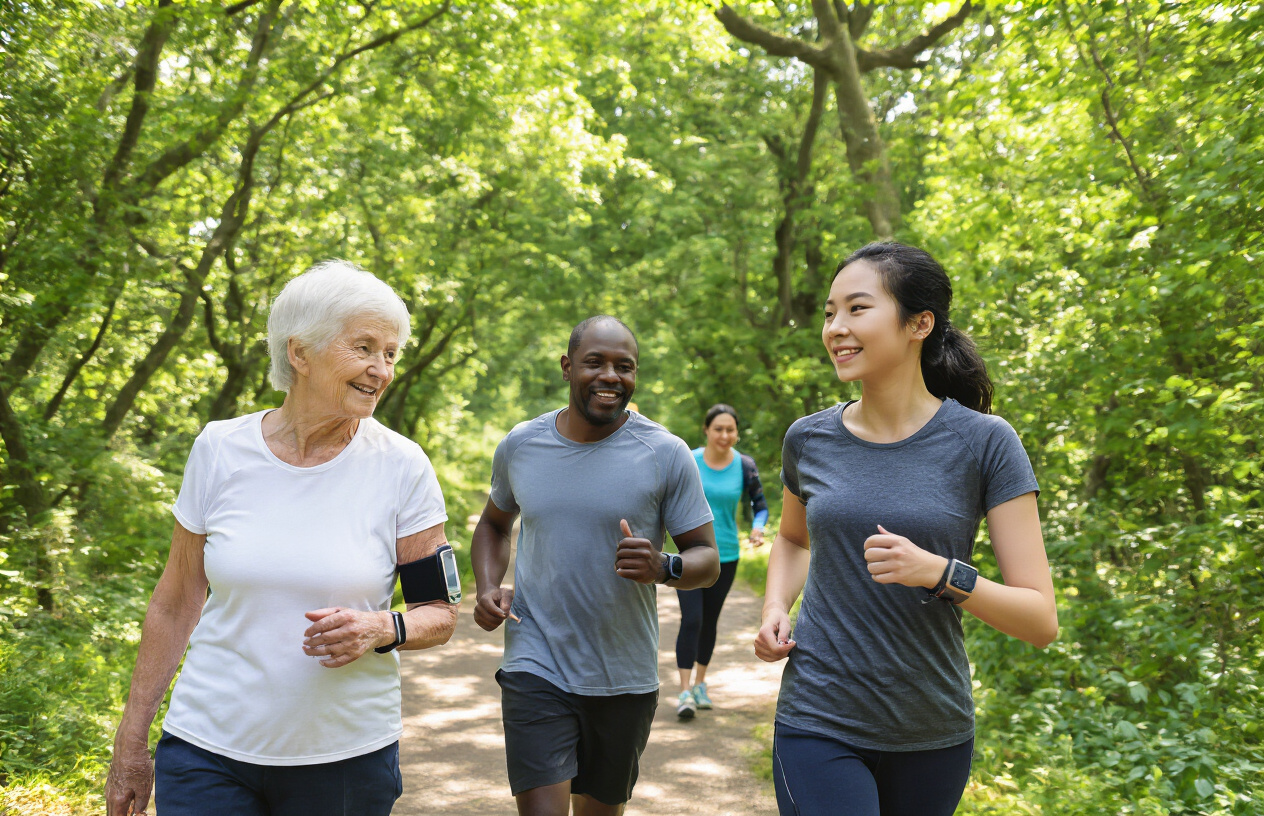 The Optimal Walking Prescription for Maximum Anti-Aging Benefits