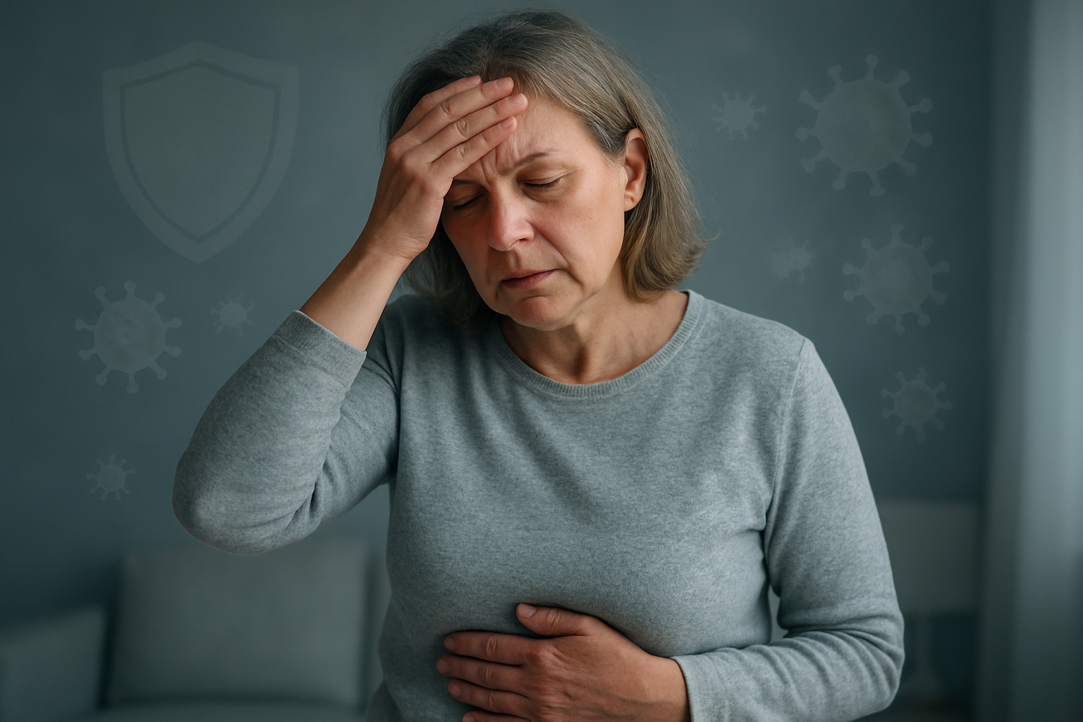 Immune System Weakening as Gut Bacteria Deteriorates