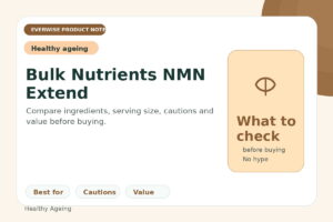 Bulk Nutrients NMN Extend