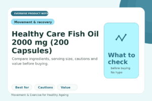 Healthy Care Fish Oil 2000 mg (200 Capsules)