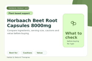 Horbaach Beet Root Capsules 8000mg
