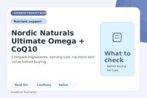 Nordic Naturals Ultimate Omega + CoQ10