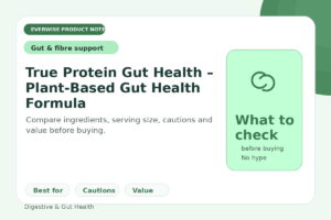 True Protein Gut Health – Plant-Based Gut Health Formula