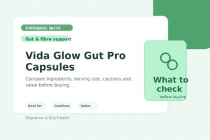 Vida Glow Gut Pro Capsules – Probiotics + Gut Support