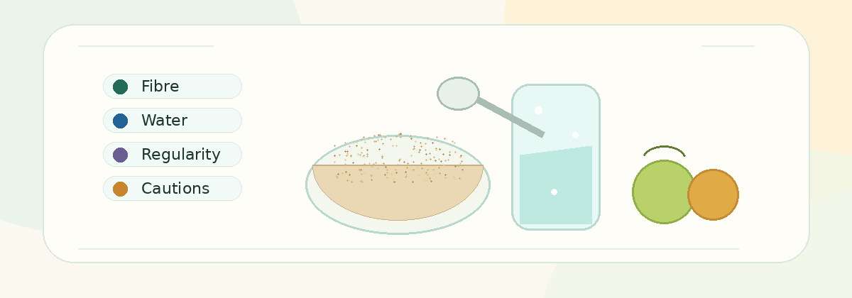 Metamucil and Psyllium Fibre After 40: Benefits, Limits and What to Check